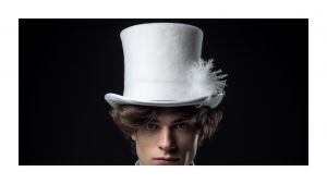 Снимка на бяла шапка
