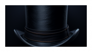 снимка на черна шапка